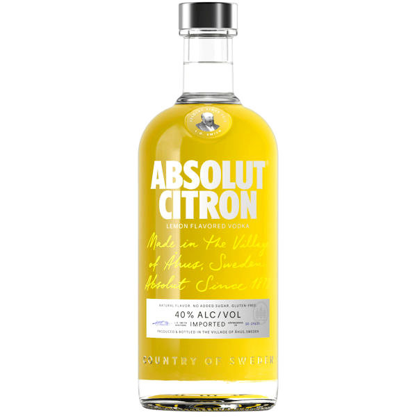 ABSOLUT VODKA FLAVOURED CITRON