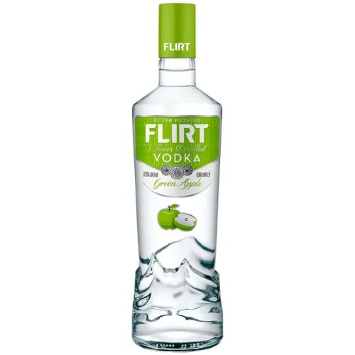 FLIRT VODKA APPLE 1LTR