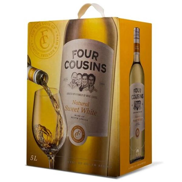 FOUR COUSINS WHITE 5LTRS