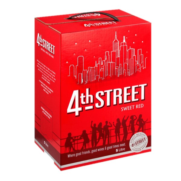 FOURTH STREET RED 5LTRS