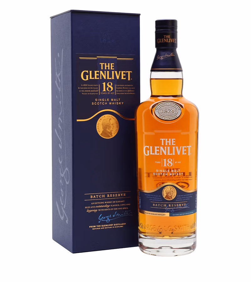THE GLENLIVET 18YRS 750ML