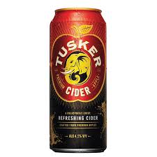TUSKER CIDER CAN