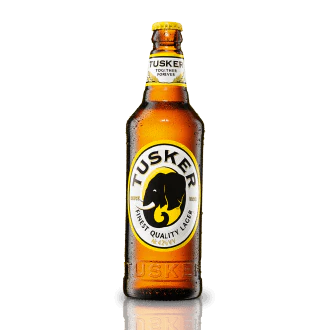 TUSKER LAGER BOTTLE 500ML