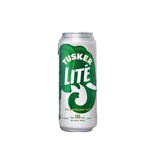 TUSKER LITE CAN