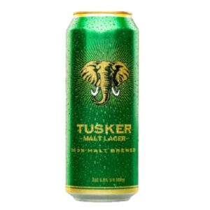 TUSKER MALT CAN